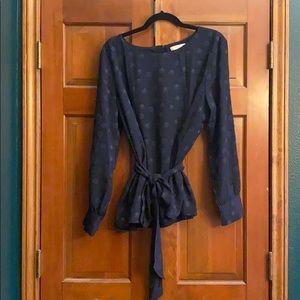 LOFT tie waist tunic size XL never been worn